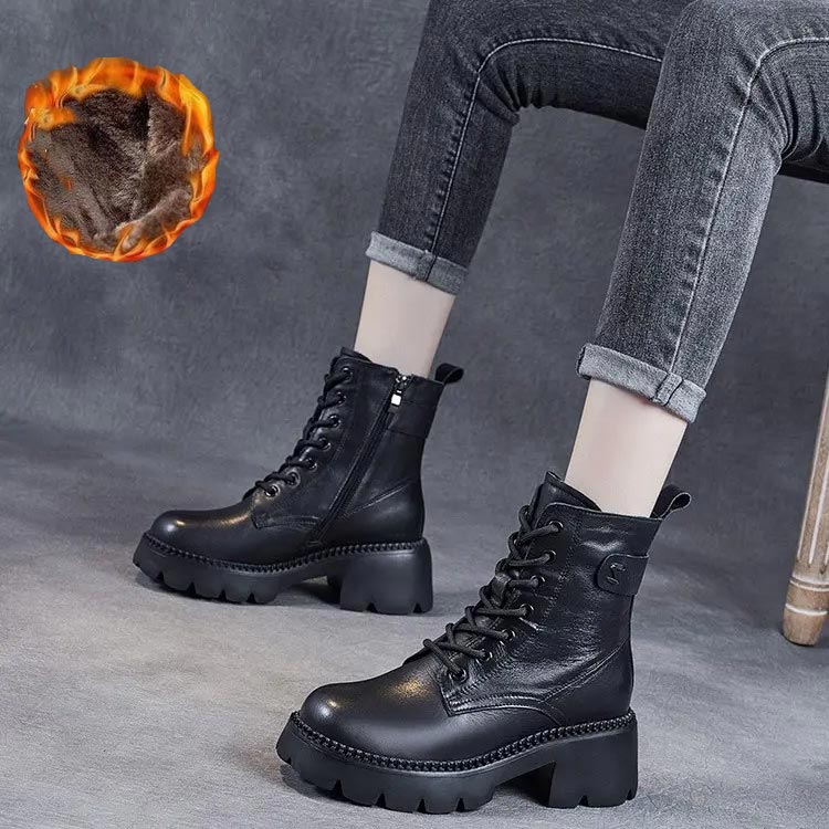 Valenzora | Elegante orthopädische Lederstiefel