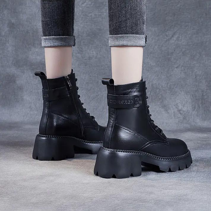 Valenzora | Elegante orthopädische Lederstiefel
