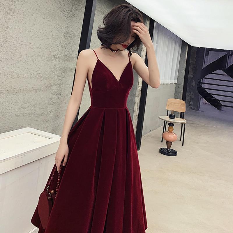 Midi dress with narrow straps