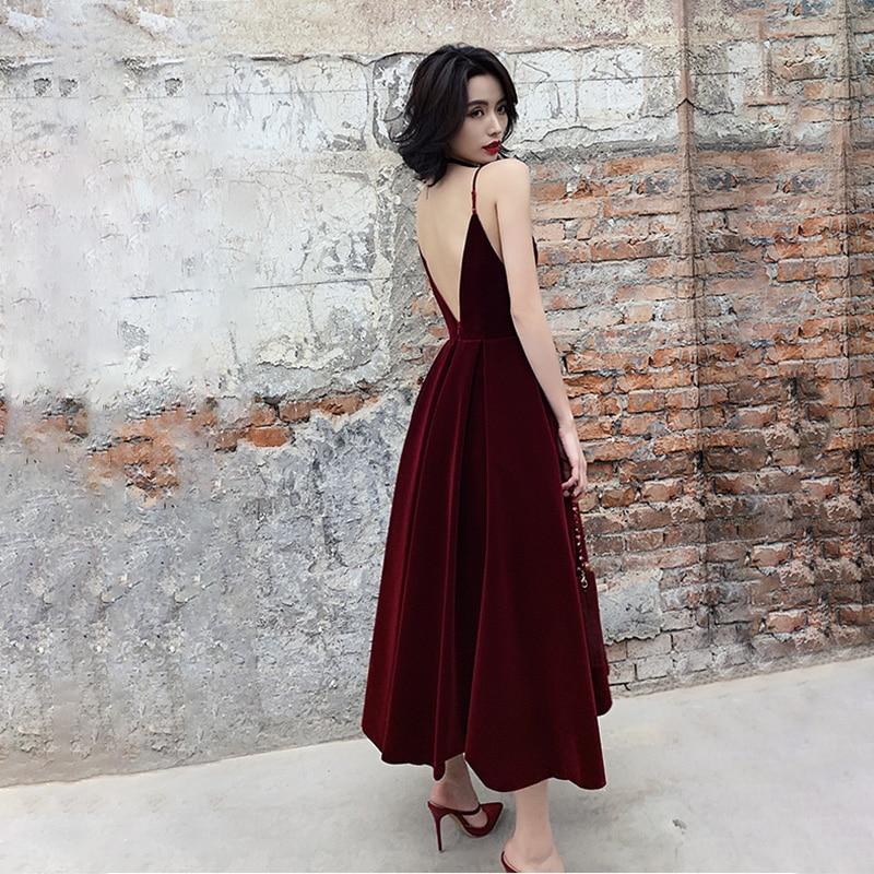 Midi dress with narrow straps