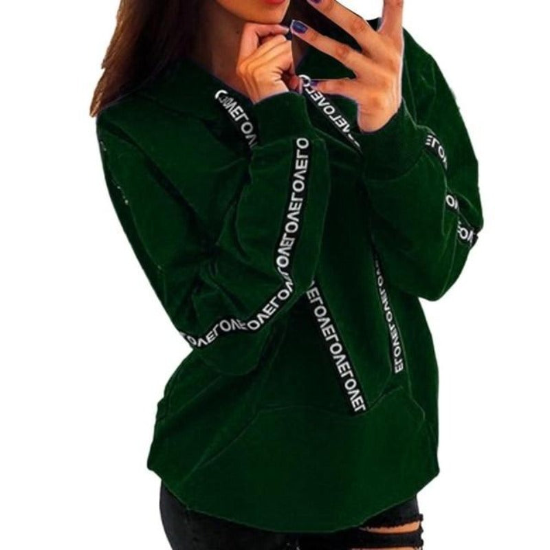Valenzora | Long-sleeved hoodie sweatshirt