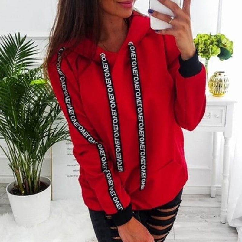 Valenzora | Long-sleeved hoodie sweatshirt