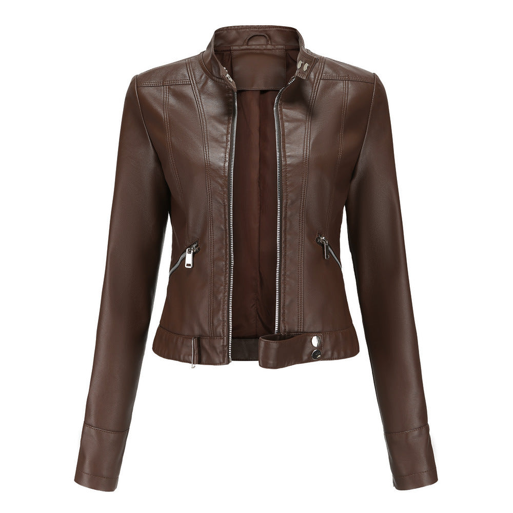 Stilvolle Lederjacke