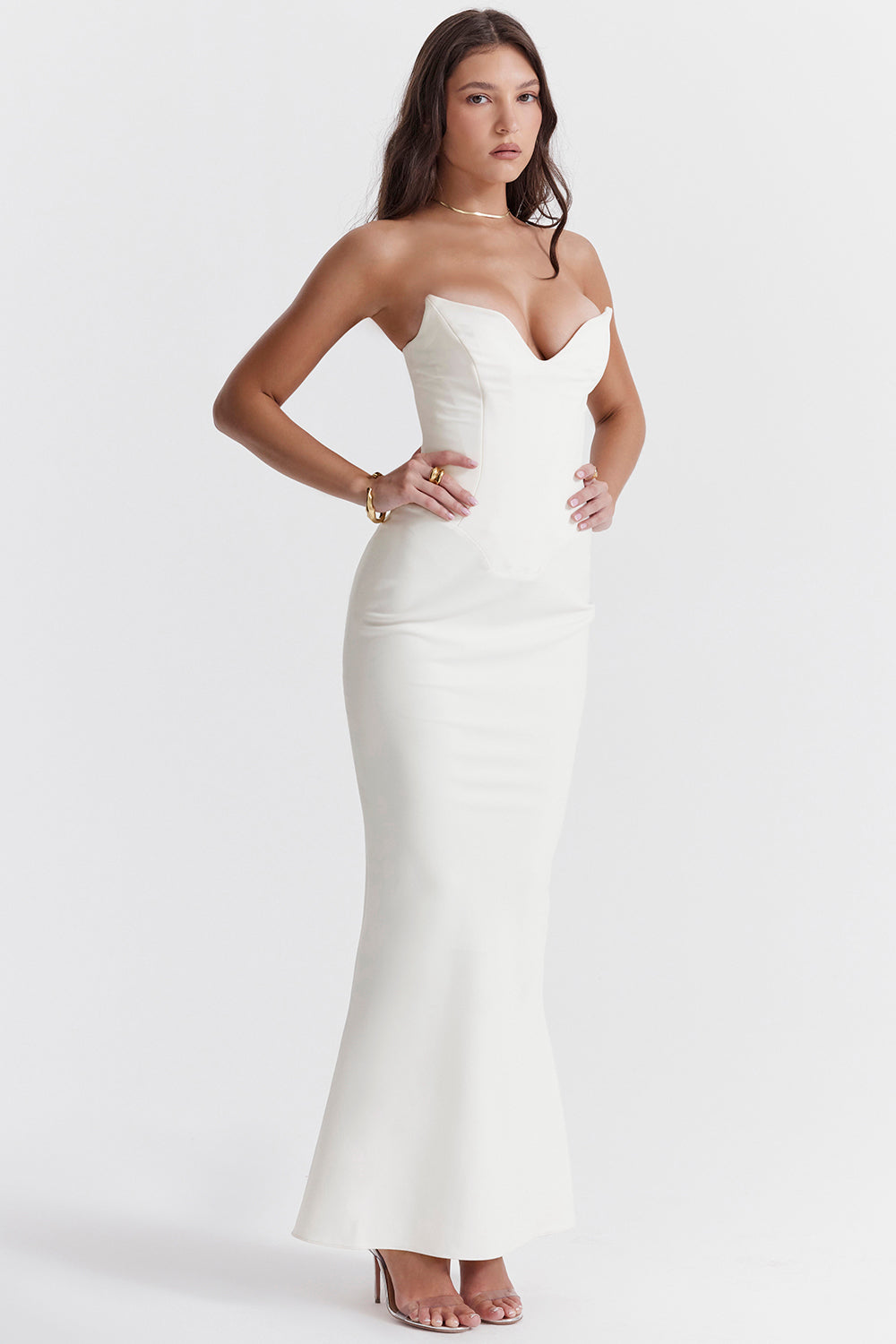 Valenzora | Strapless Corset Dress