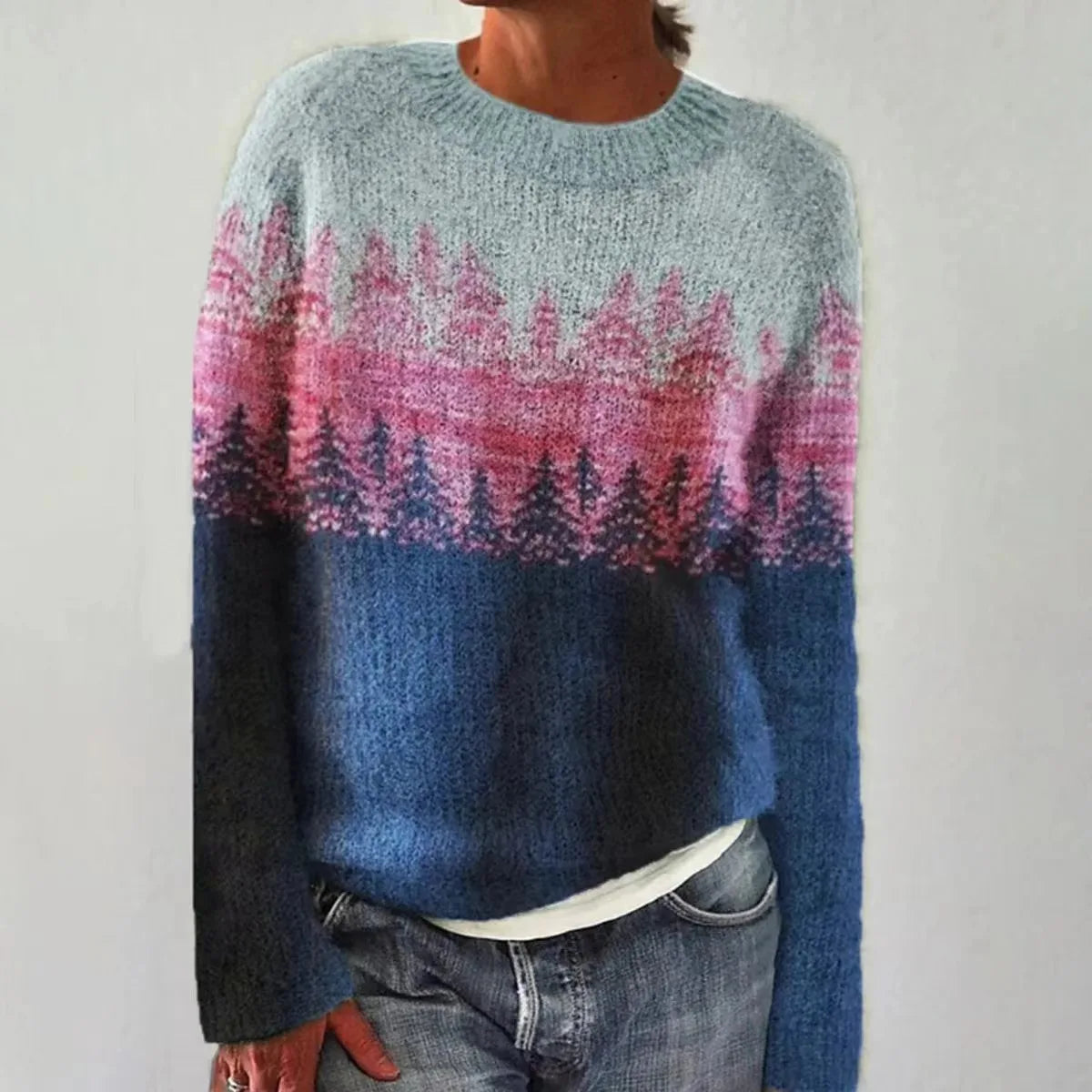 Valenzora | Retro Herbstpullover