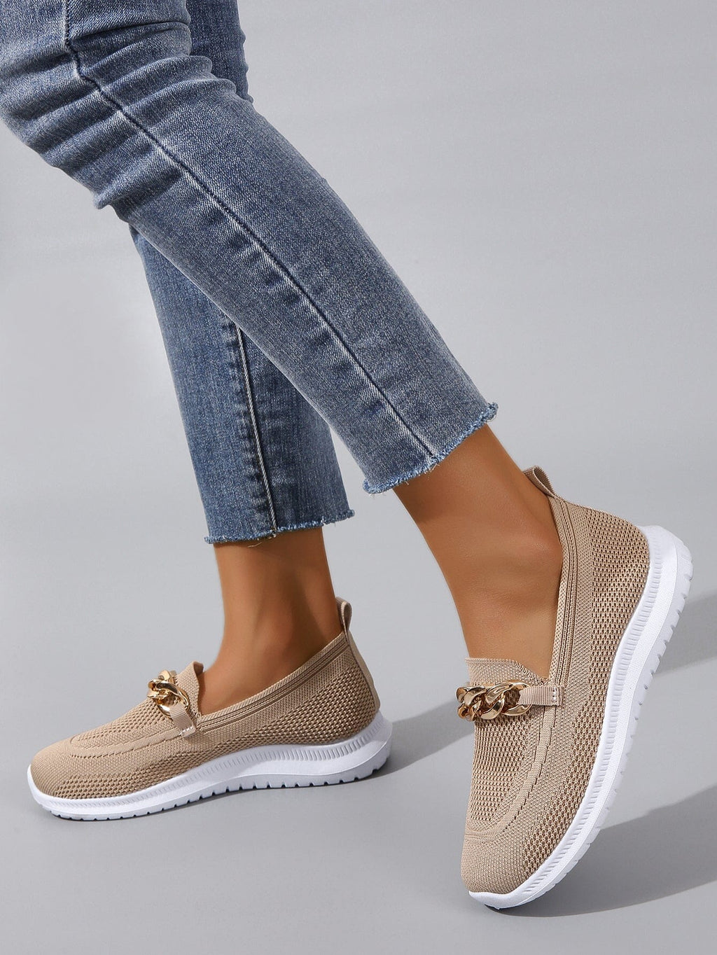 Valenzora - Casual Slip-On Sneakers for Women | Sneakers made of breathable, flexible knit material