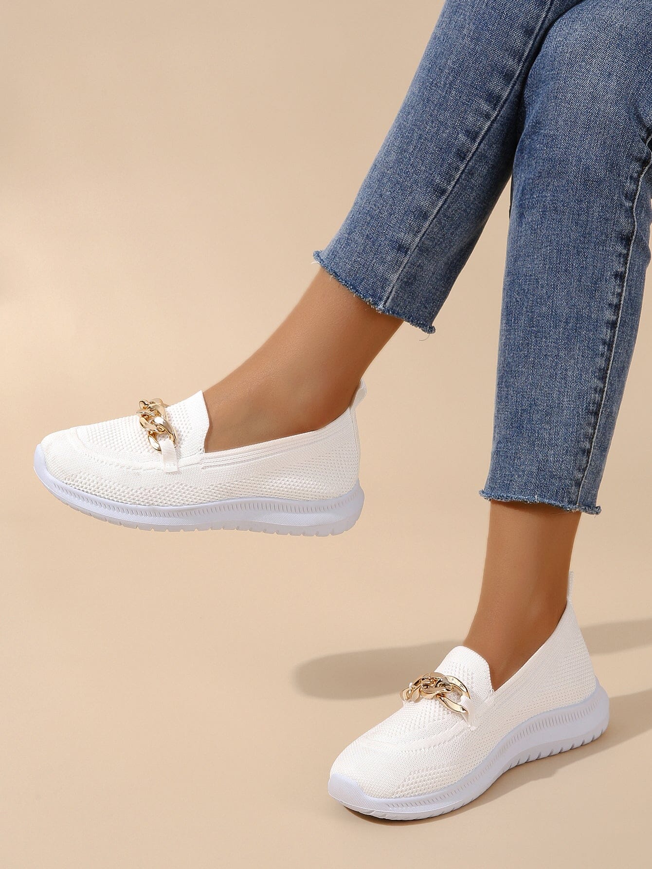 Valenzora - Casual Slip-On Sneakers for Women | Sneakers made of breathable, flexible knit material