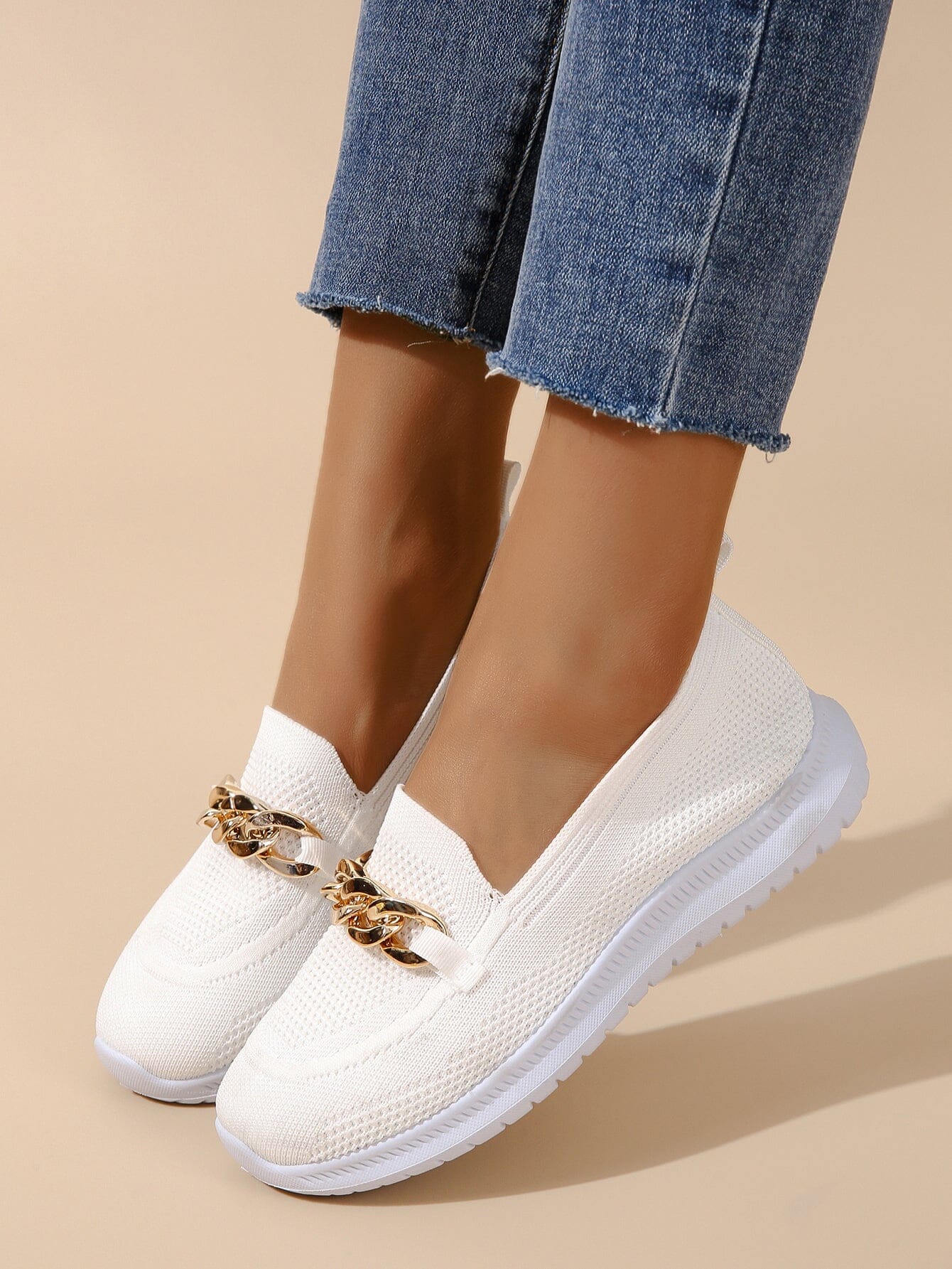 Valenzora - Casual Slip-On Sneakers for Women | Sneakers made of breathable, flexible knit material