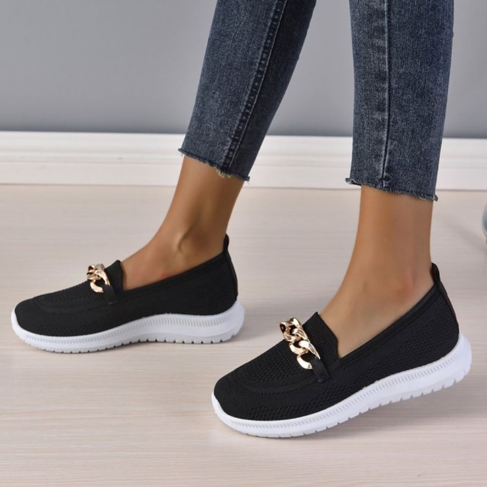 Valenzora - Casual Slip-On Sneakers for Women | Sneakers made of breathable, flexible knit material