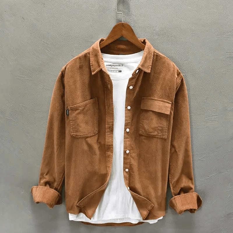 Valenzora | Casual cotton shirt, comfortable and breathable, suitable for all seasons