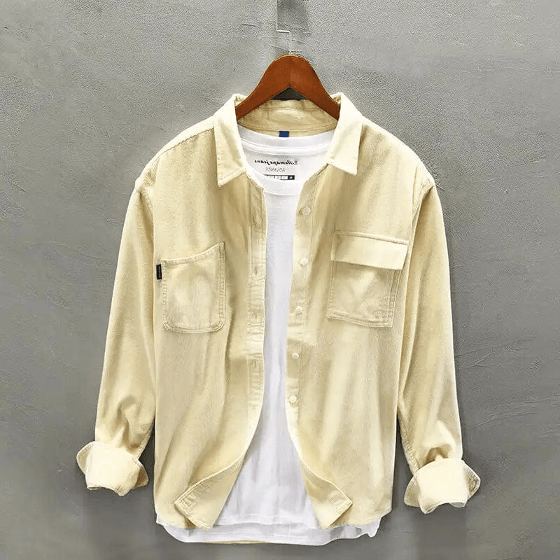 Valenzora | Casual cotton shirt, comfortable and breathable, suitable for all seasons