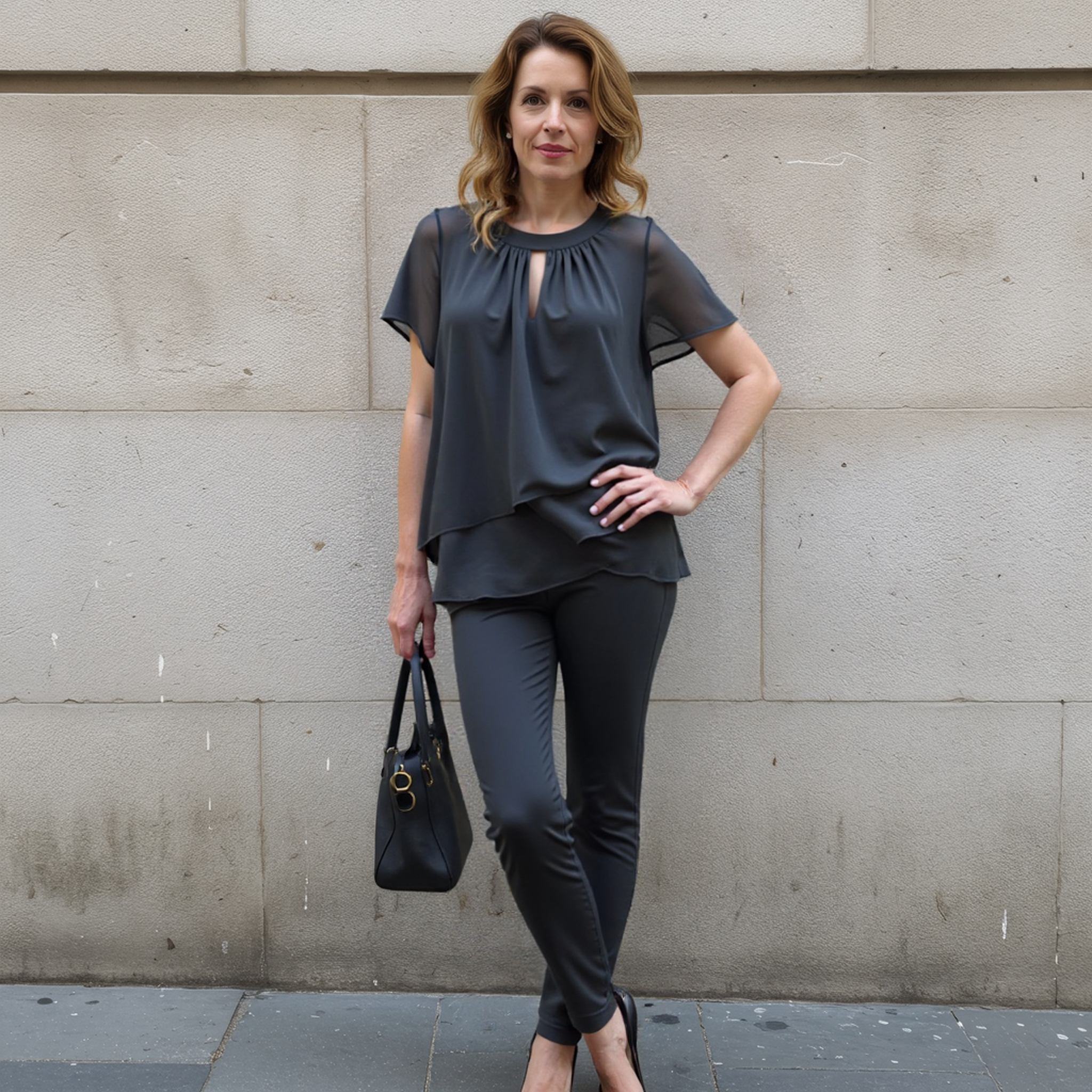 Valenzora Stilvolles & elegantes zweiteiliges Set