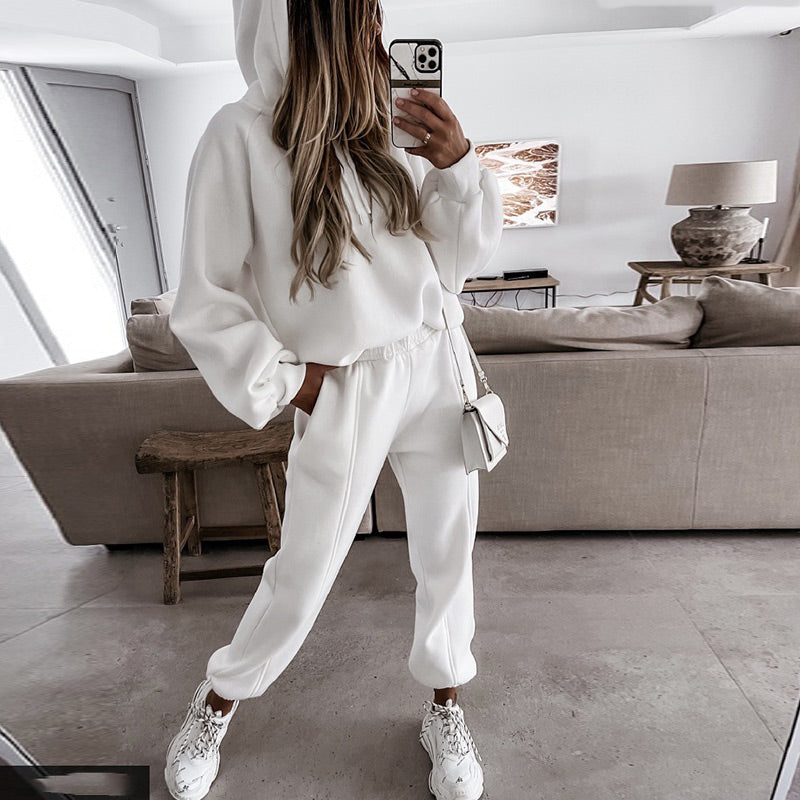 Valenzora | Bequemer 2-teiliger Luxus-Jogginganzug für Damen