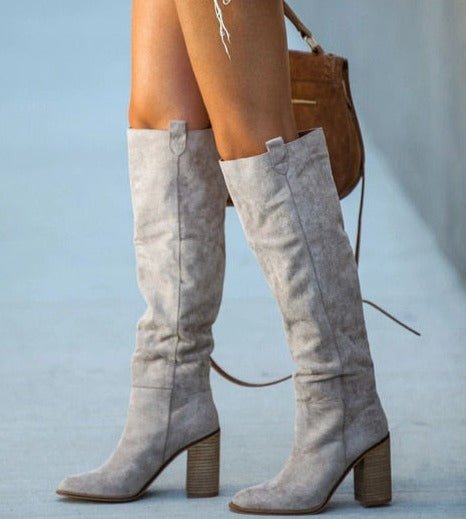 Valenzora | Comfortable suede boots for women