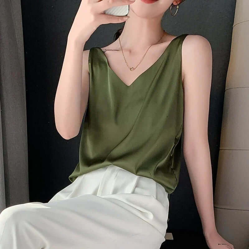 Valenzora | Seidenweiches Tanktop für Damen