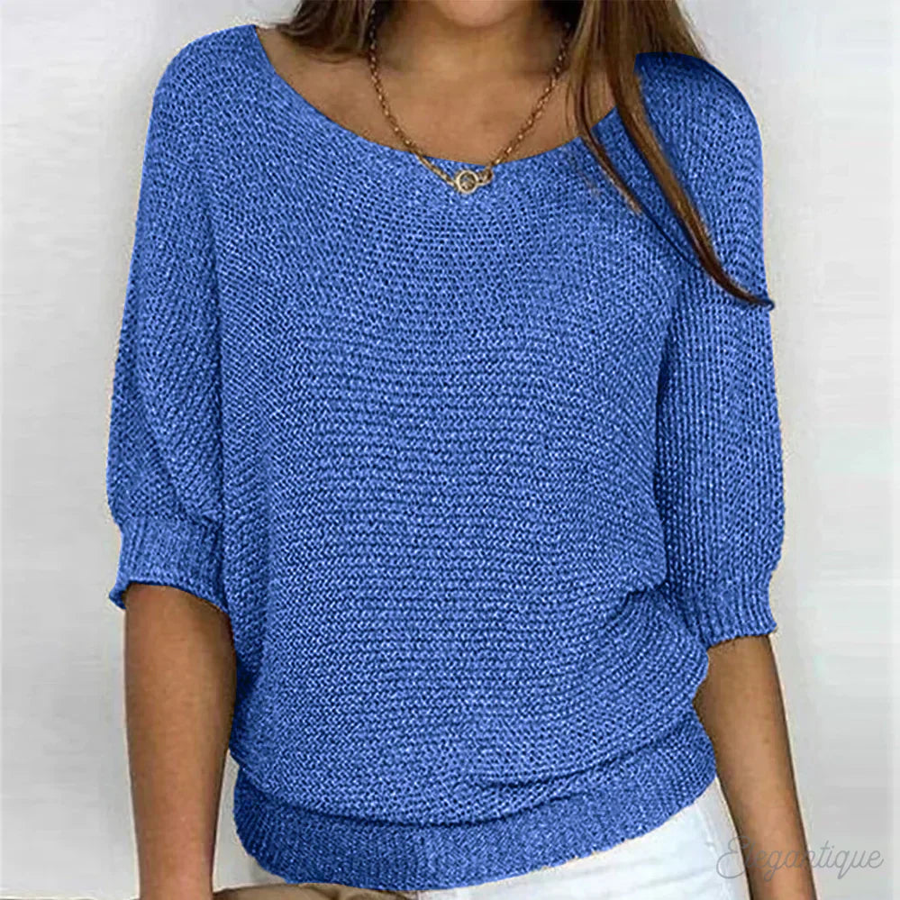 Valenzora | Lässiger Strickpullover für Damen – bequem und stilvoll