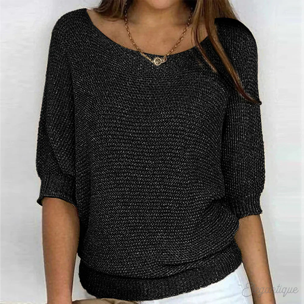 Valenzora | Lässiger Strickpullover für Damen – bequem und stilvoll