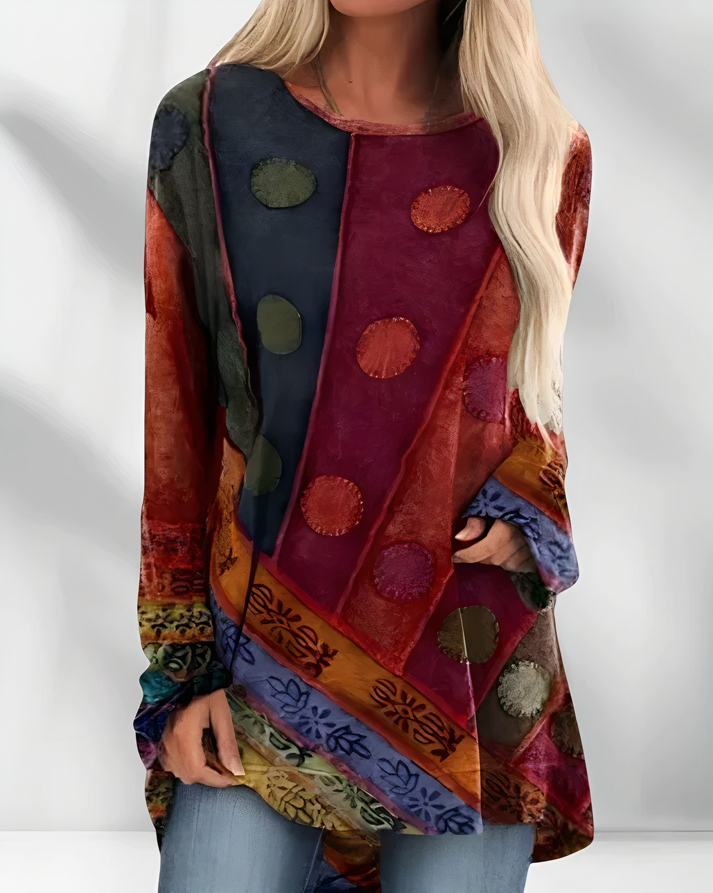 Valenzora | Women's Tunic Tops Elegant Top