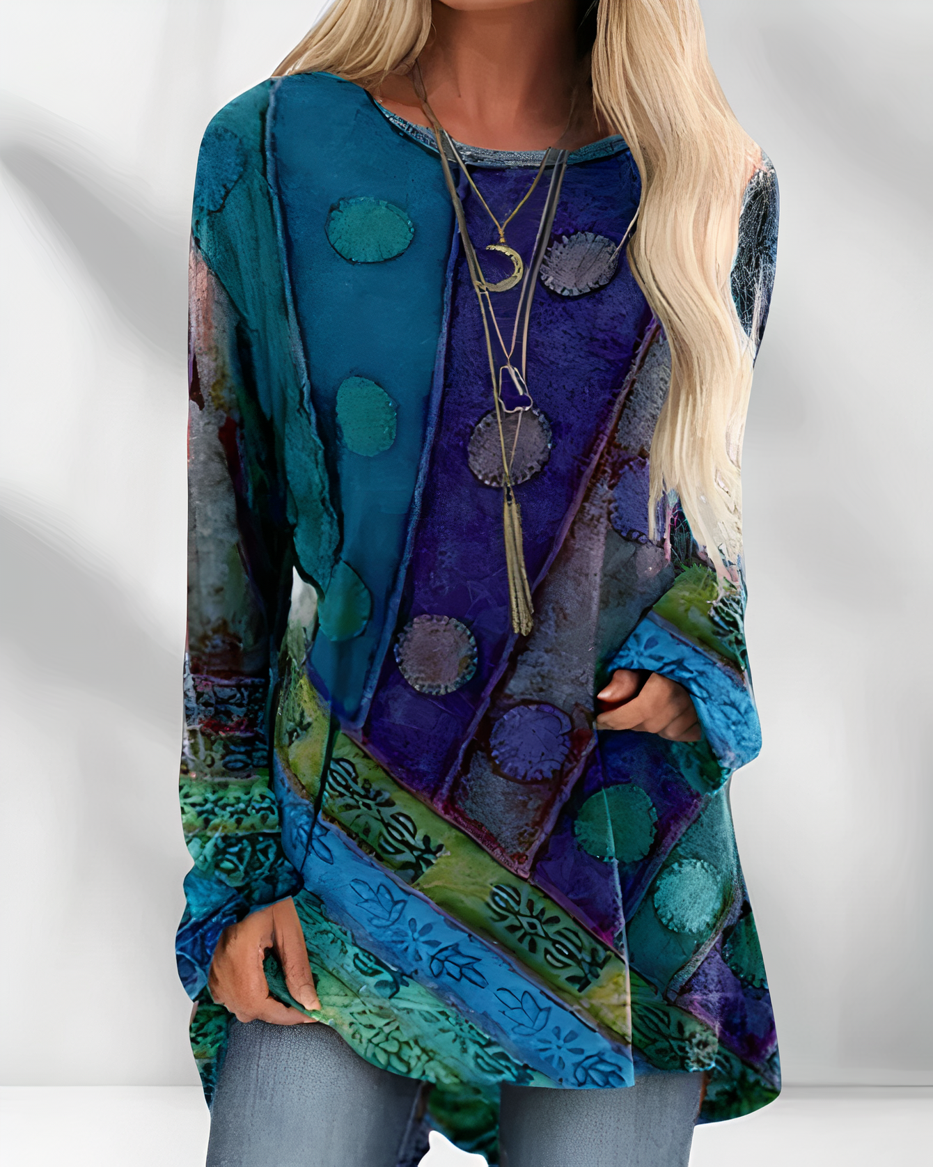 Valenzora | Women's Tunic Tops Elegant Top