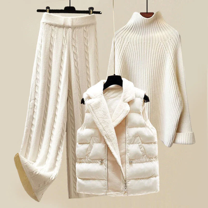 Valenzora | Comfortable, cozy 3-piece knitting set