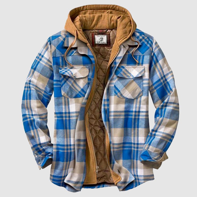 Valenzora | Lined lumberjack jacket