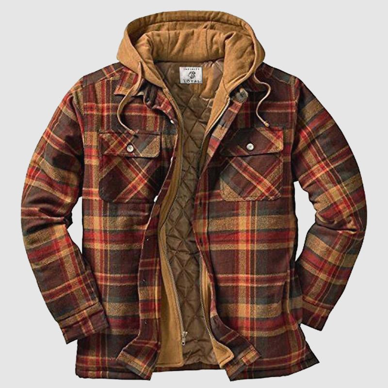 Valenzora | Lined lumberjack jacket