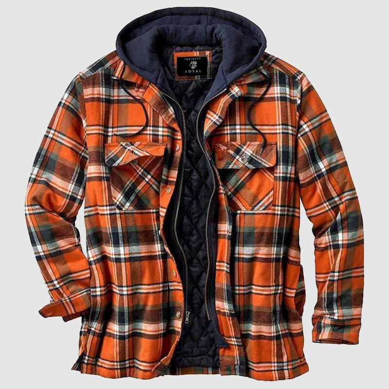 Valenzora | Lined lumberjack jacket