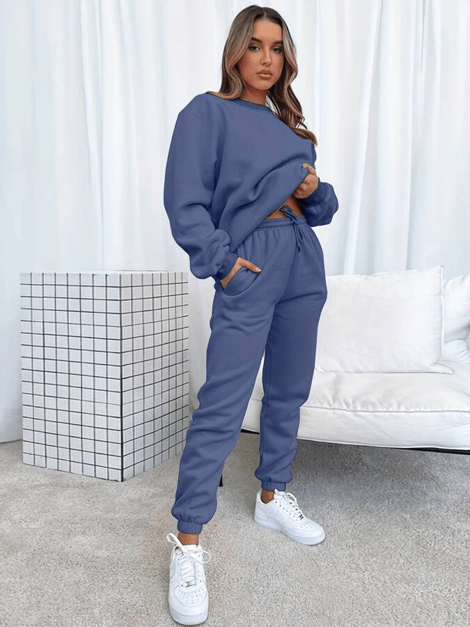 Valenzora | Jogging Set Comfortable Plus Size Women's Casual Chi