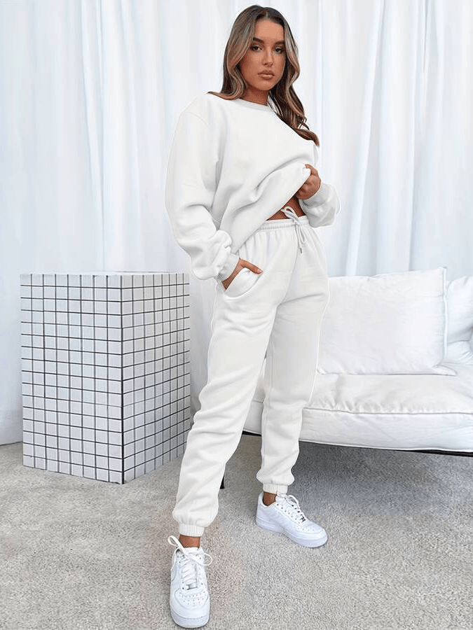 Valenzora | Jogging Set Comfortable Plus Size Women's Casual Chi