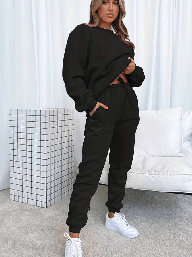 Valenzora | Jogging Set Comfortable Plus Size Women's Casual Chi