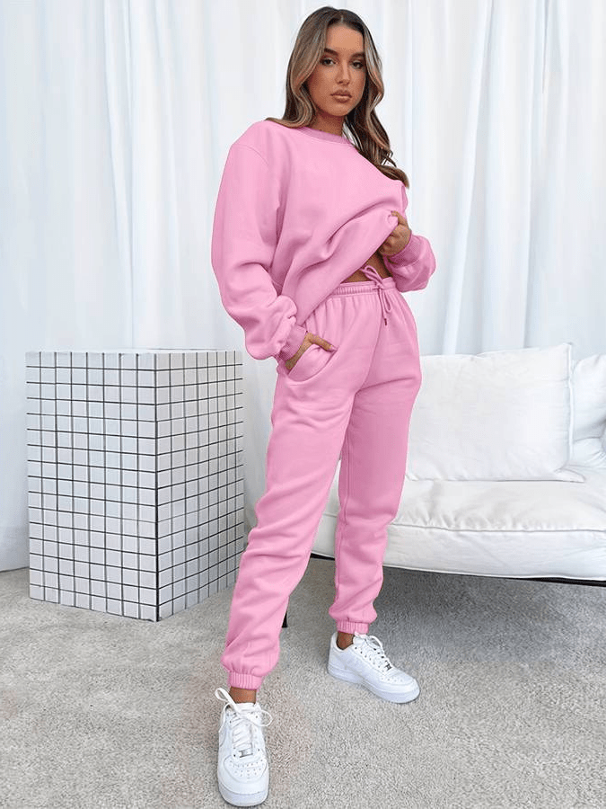 Valenzora | Jogging Set Comfortable Plus Size Women's Casual Chi