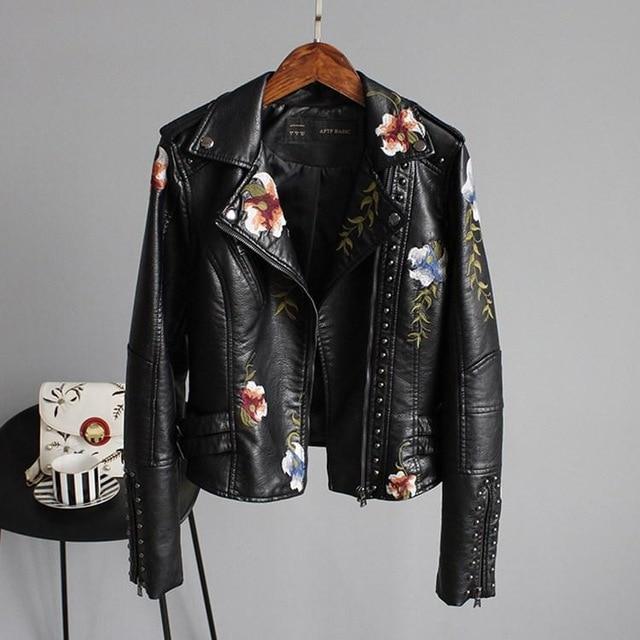 Valenzora | Floralyn Lederjacke