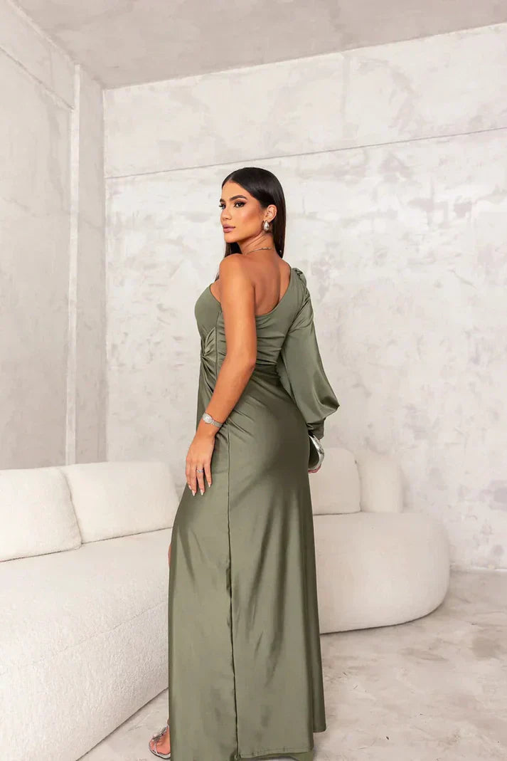 Valenzora | Satin dress Effortless elegance with every step