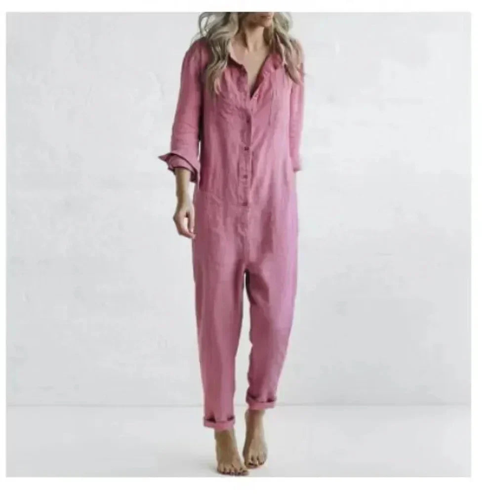 Valenzora | Linen Overall