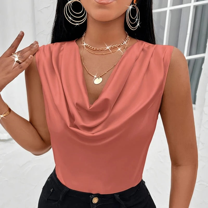 Valenzora | Elegante Satin-Tanktops
