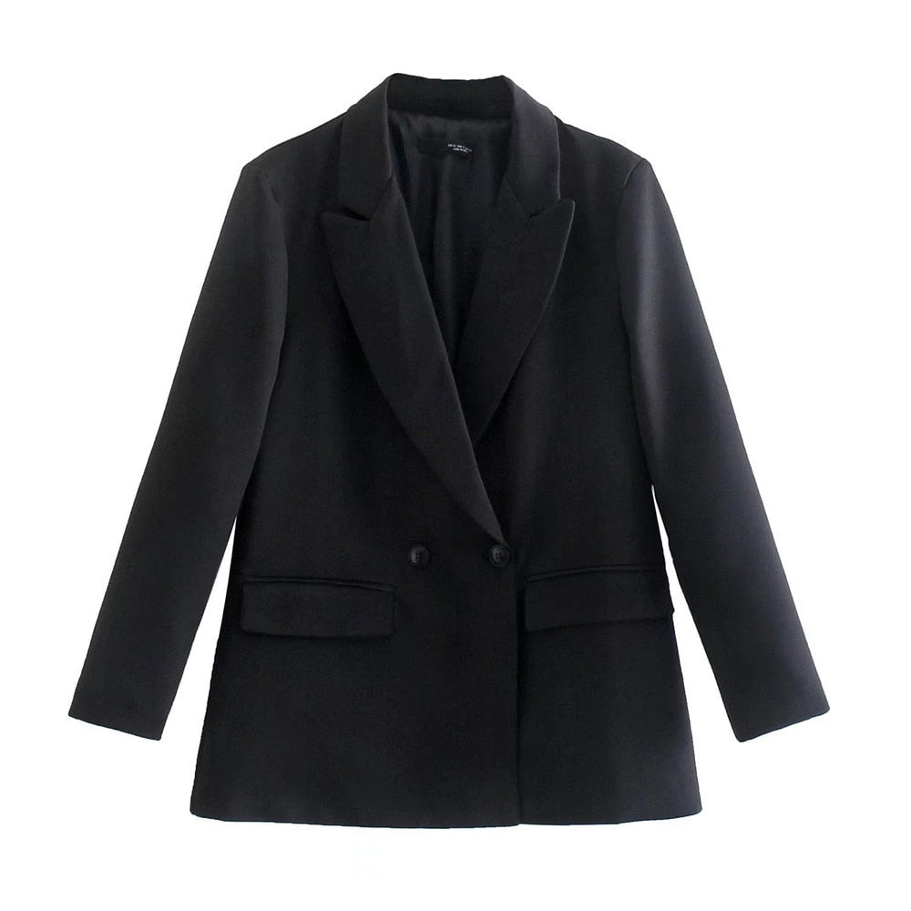 Valenzora | Bequemer, trendiger Longblazer für den Herbst