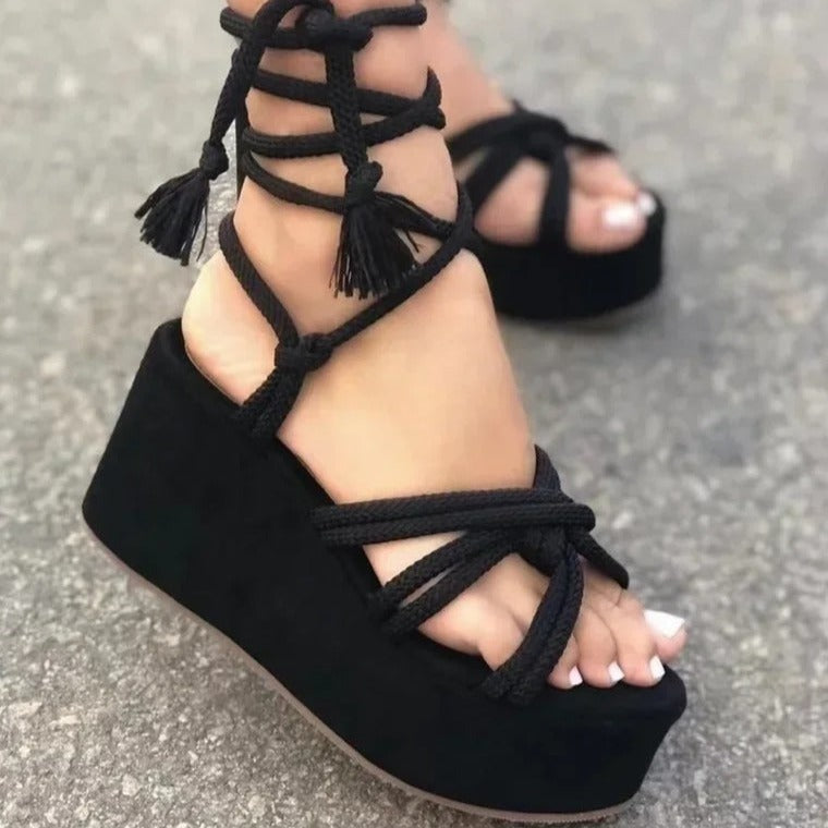 Valenzora | Stylish wedge sandals