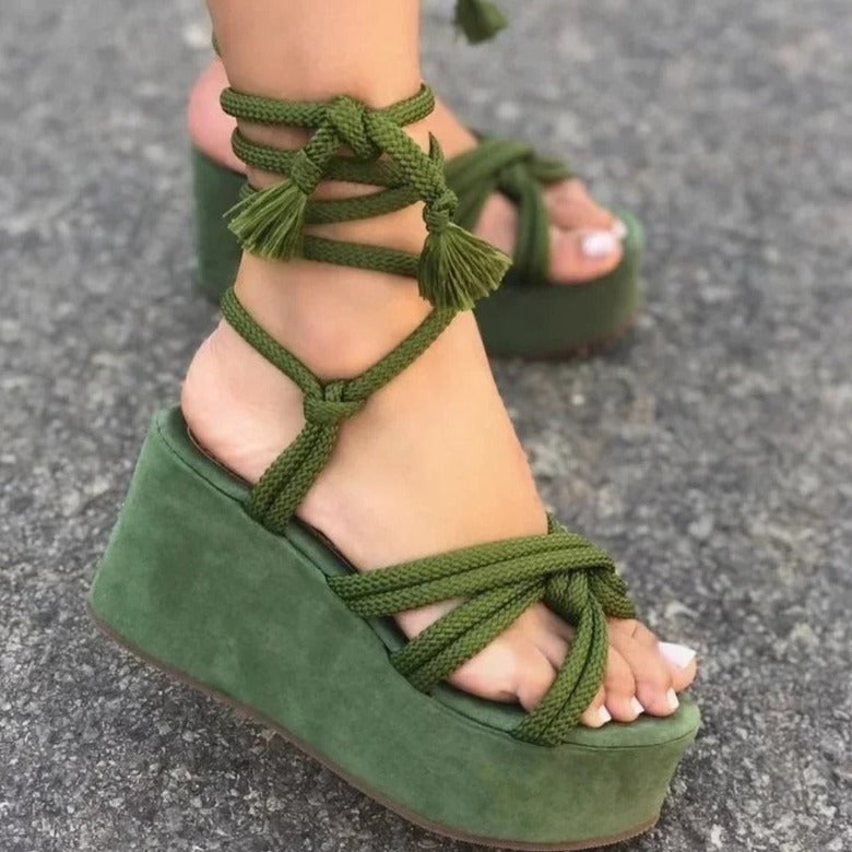 Valenzora | Stylish wedge sandals