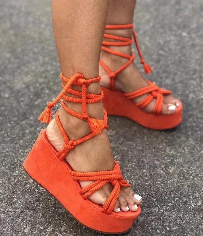 Valenzora | Stylish wedge sandals