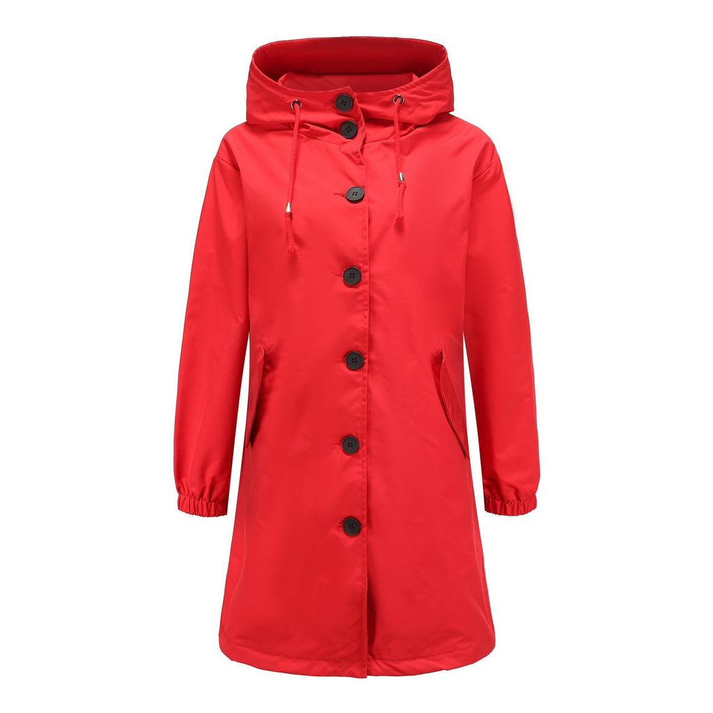 Valenzora | Women's Waterproof Rain Jacket with Hood