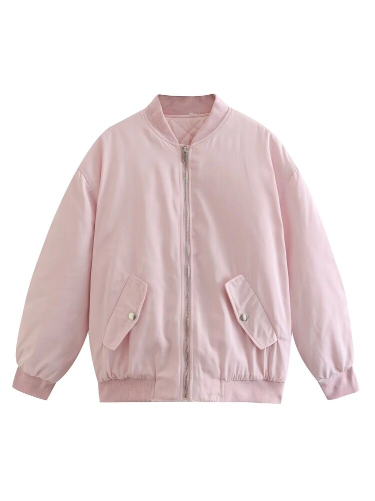 Valenzora | Oversized bomber jacket for women