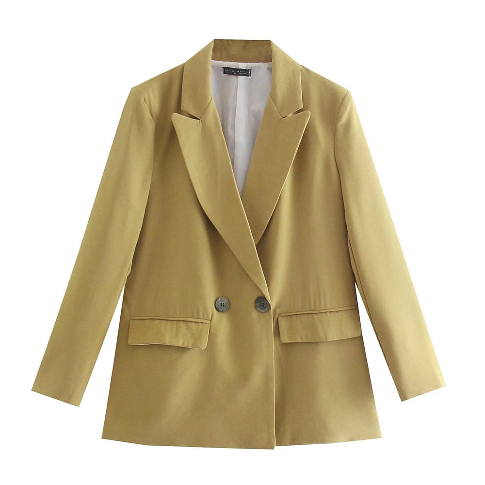 Valenzora | Bequemer, trendiger Longblazer für den Herbst