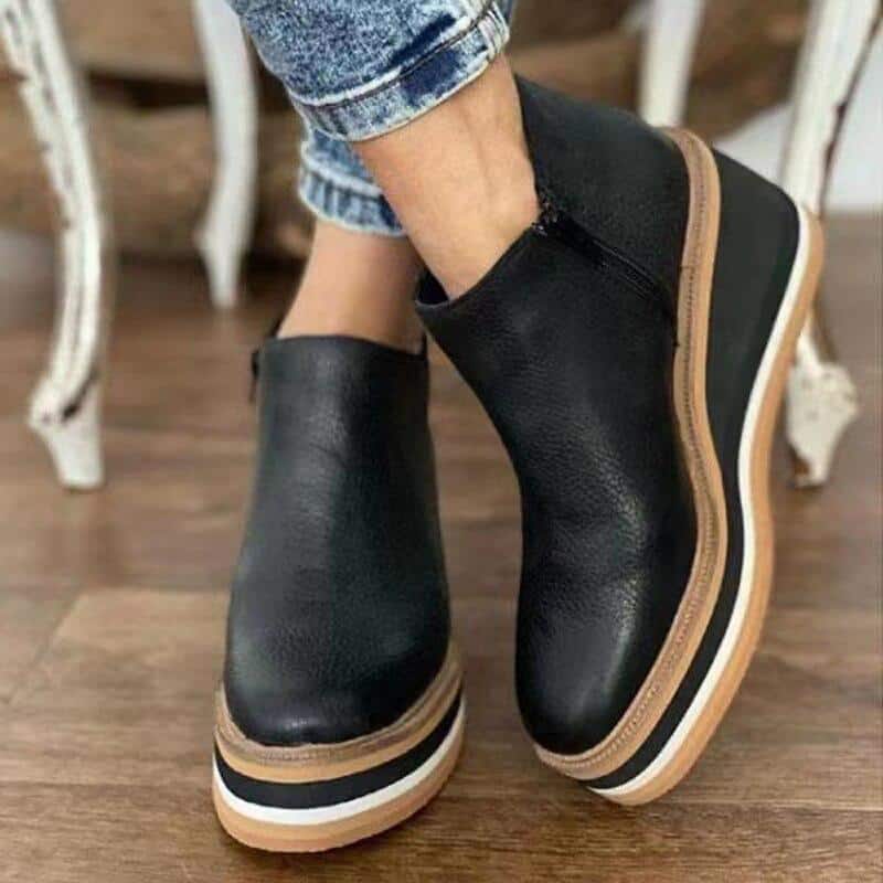 Valenzora - Elegant zip-up boots