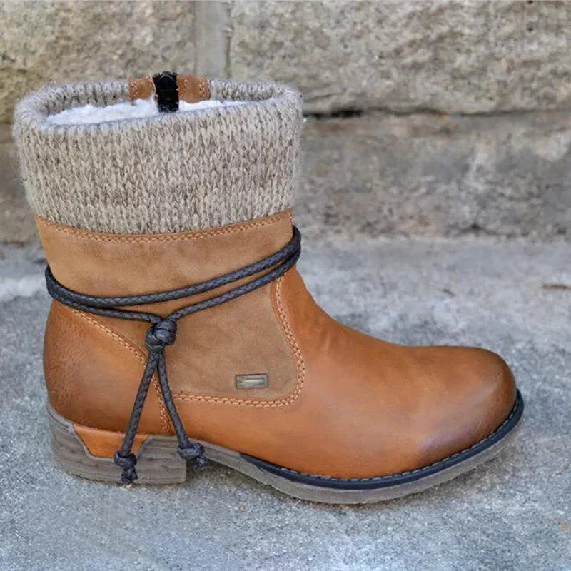 Valenzora – Leather autumn ankle boots