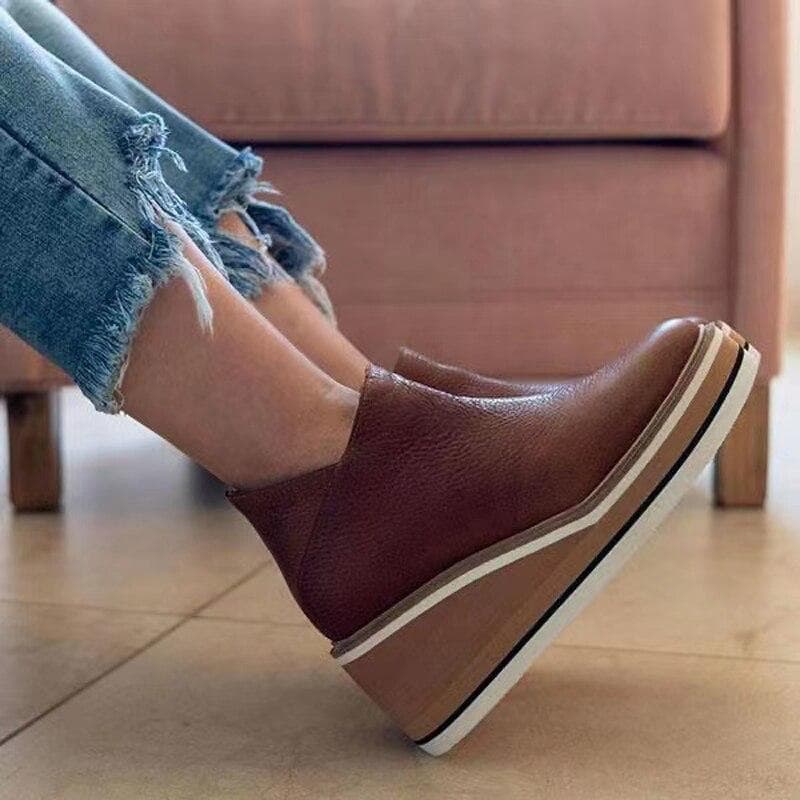 Valenzora - Elegant zip-up boots