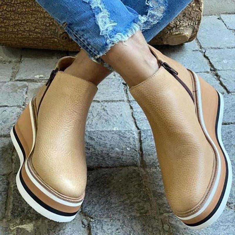 Valenzora - Elegant zip-up boots