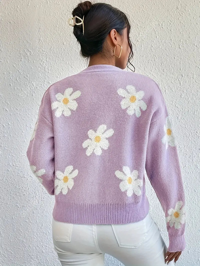 Valenzora | mit Blumenmuster und langen Ärmeln Für Damen