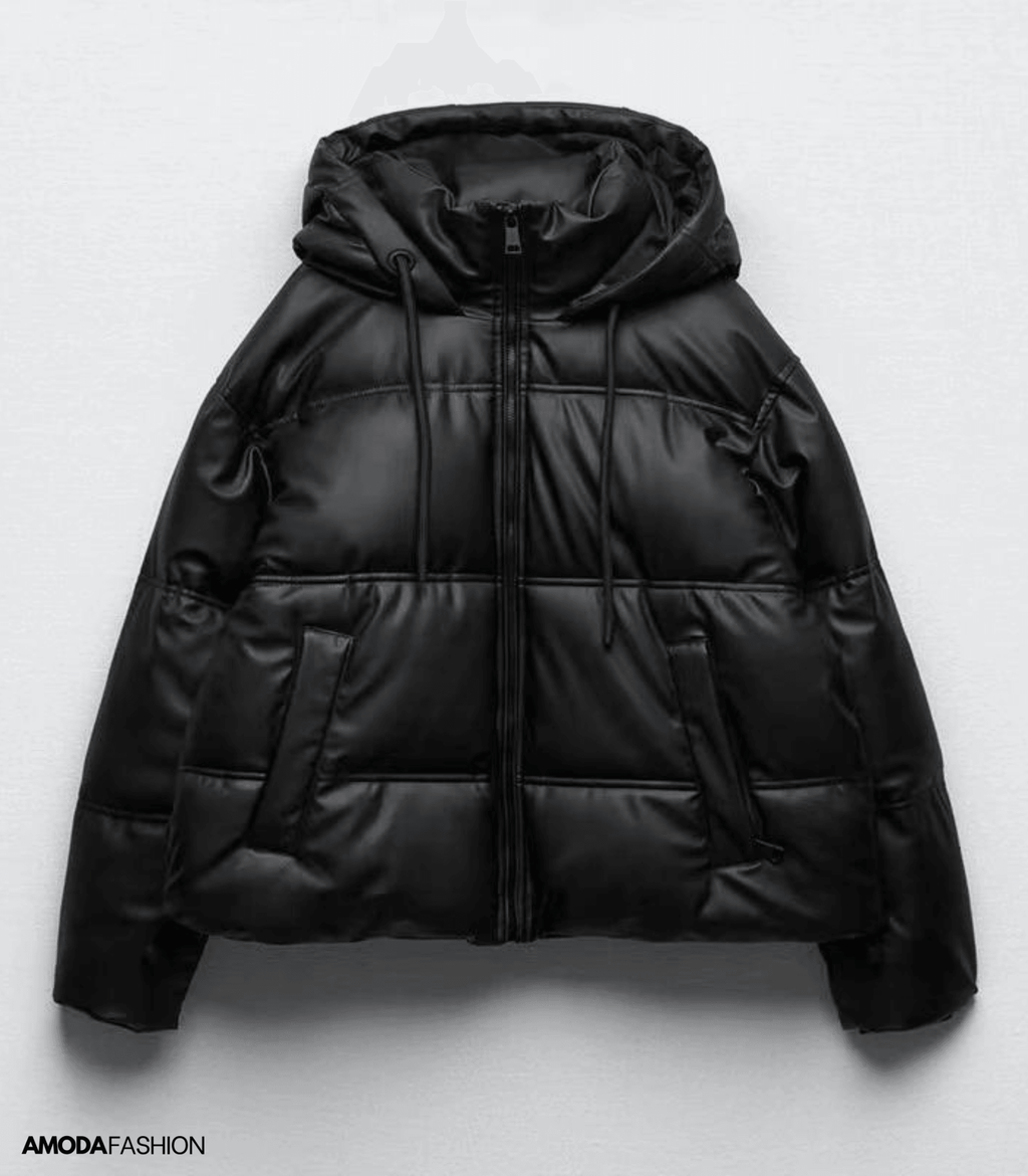 Faux fur women's winter coat