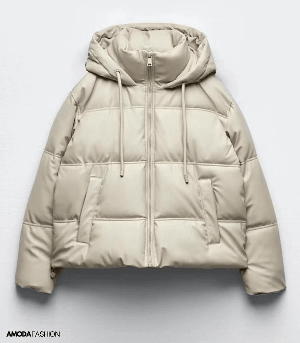 Faux fur women's winter coat