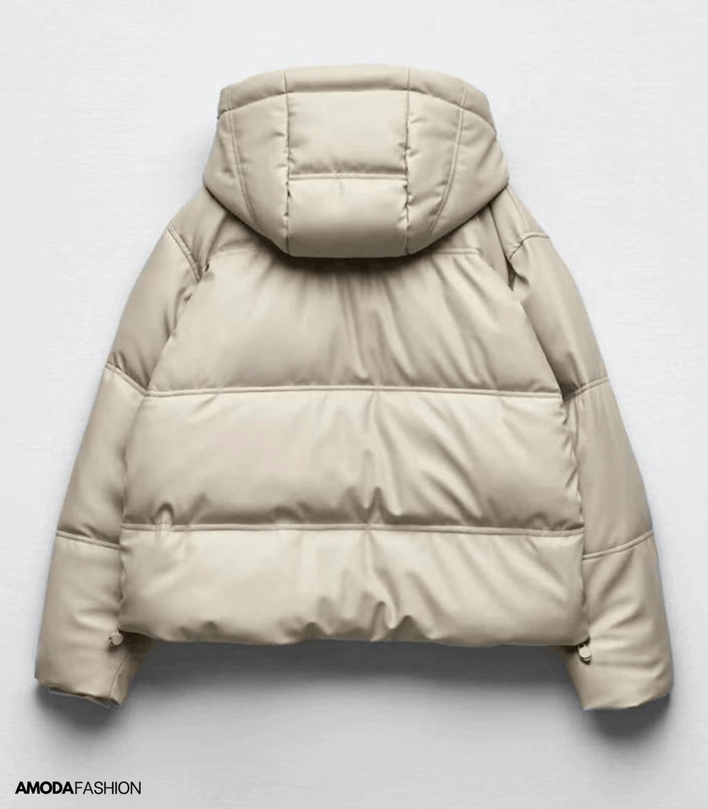 Faux fur women's winter coat